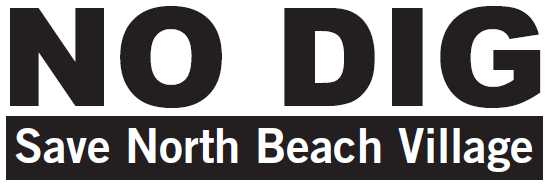 logo for Save North Beach Village